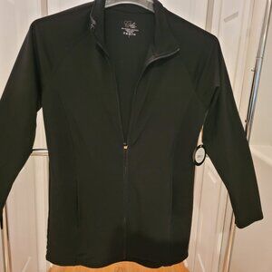 Brand new Cali brand women's athletic jacket.  Size large.   Black color.